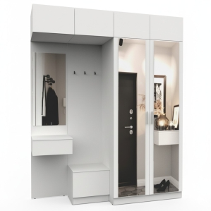 Набор мебели для прихожей "Марсель-258" МР 01-258 В2490 Ш2000 Г580 (ЛД.. Набор мебели для прихожей "Марсель-258" МР 01-258 В2490 Ш2000 Г580 (ЛД..